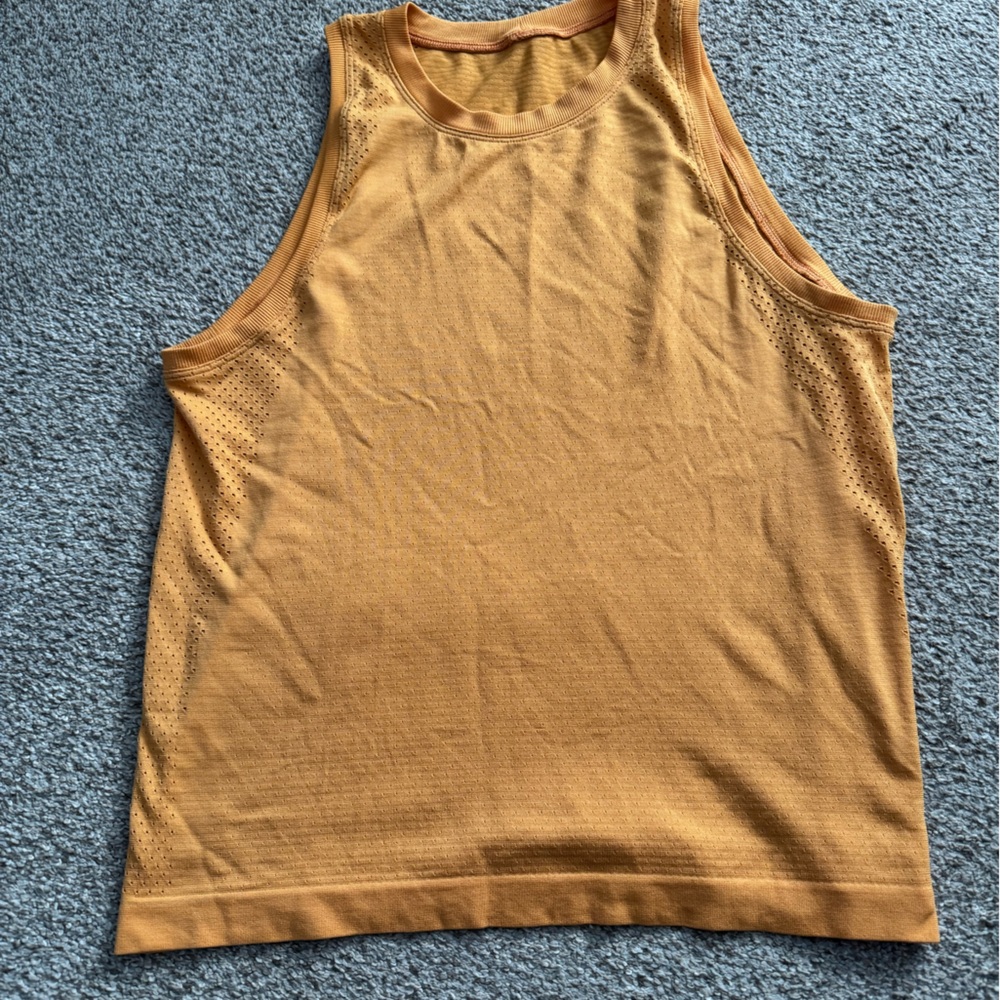 lululemon athletica Mustard Tank Top